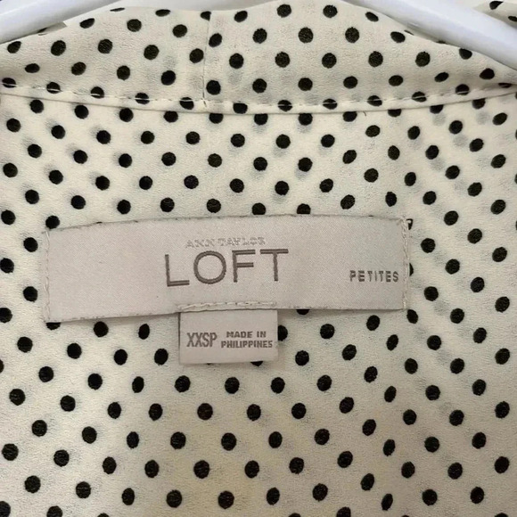 Loft  polka-dot blouse - Picture 6 of 9